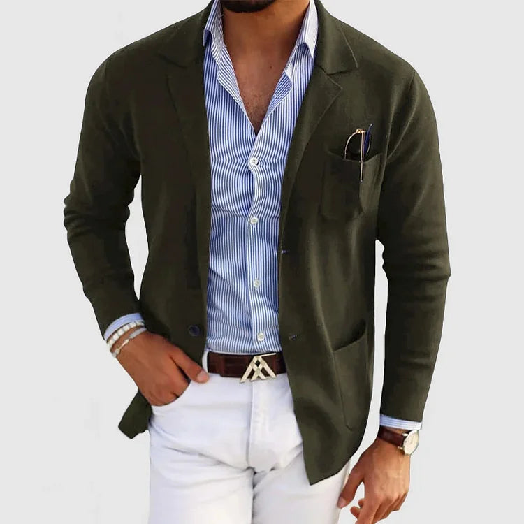Men's Waistcoat with Style and Comfort - Milo-Dark brown-XS-Nora Luxe