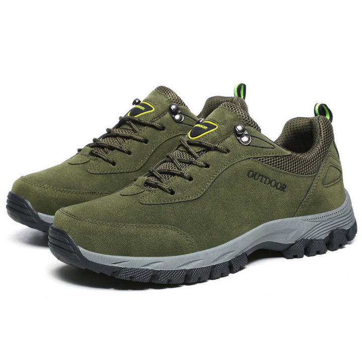 Men's Walking Shoes - StrideComfort-Green-8-Nora Luxe