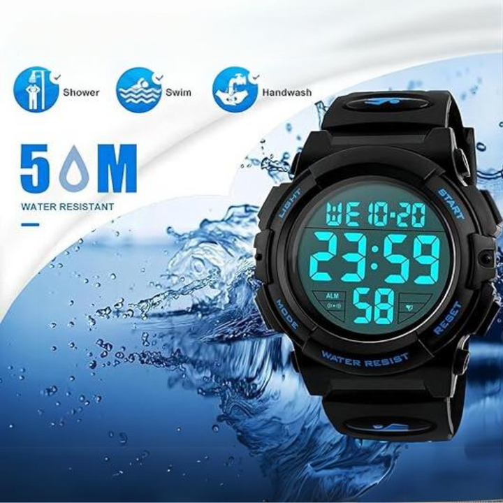 Men's Waterproof Digital Sports Watch – Martin-Nora Luxe