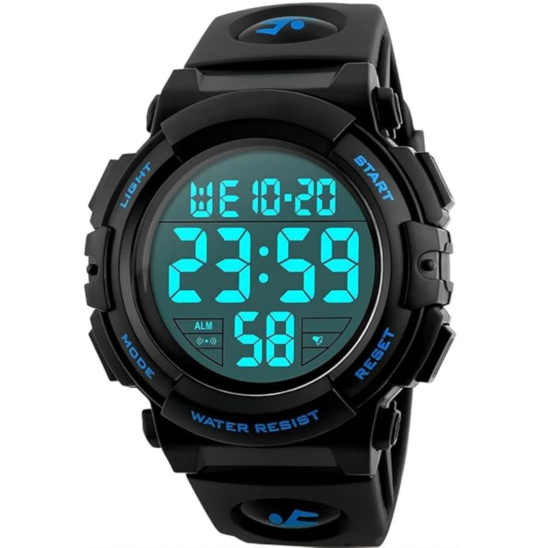 Men's Waterproof Digital Sports Watch – Martin-Nora Luxe