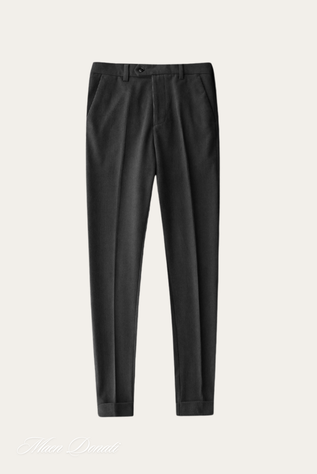 Men's Winter Trousers - Hugo-Gray-29-Nora Luxe