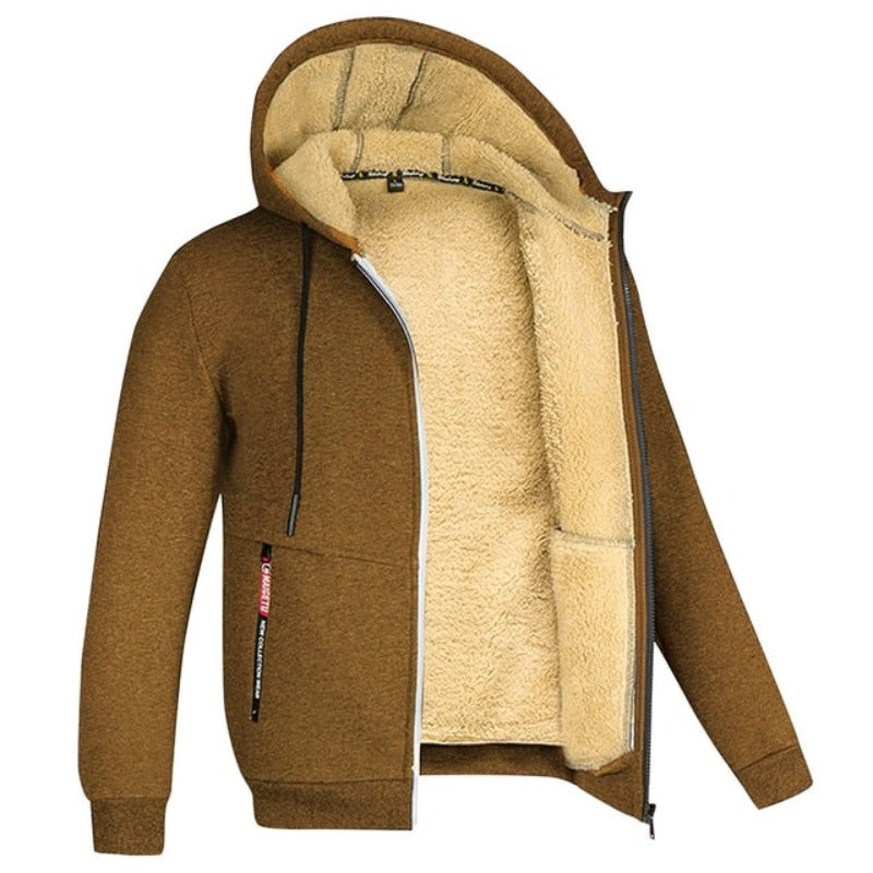 Men's Winter Vest - GentWarm-Brown-S-Nora Luxe