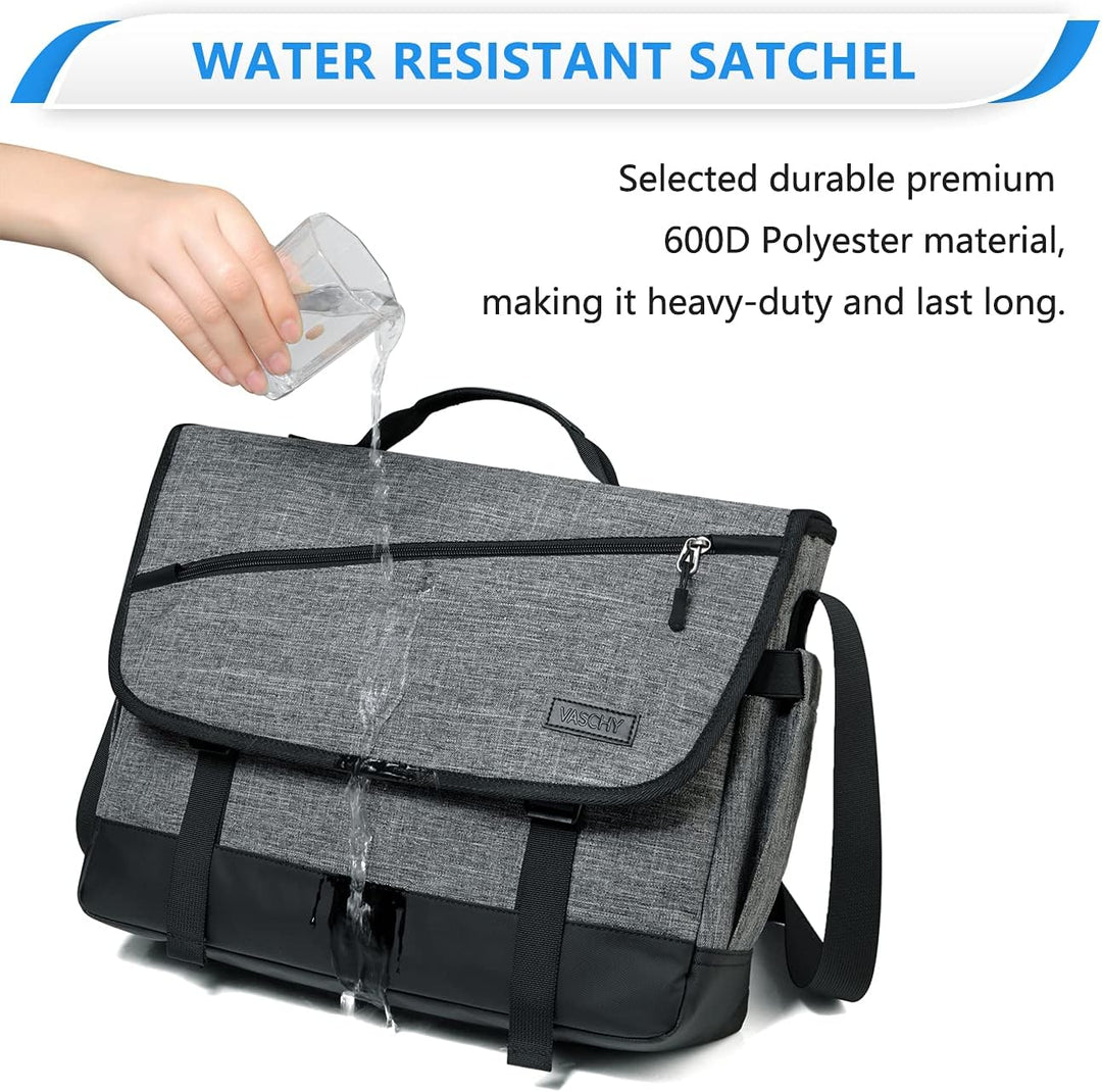 AA NOT AVAIALBLE Water-Resistant Laptop Messenger Bag with Adjustable Strap – WorkMate Series
