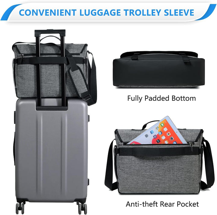 AA NOT AVAIALBLE Water-Resistant Laptop Messenger Bag with Adjustable Strap – WorkMate Series
