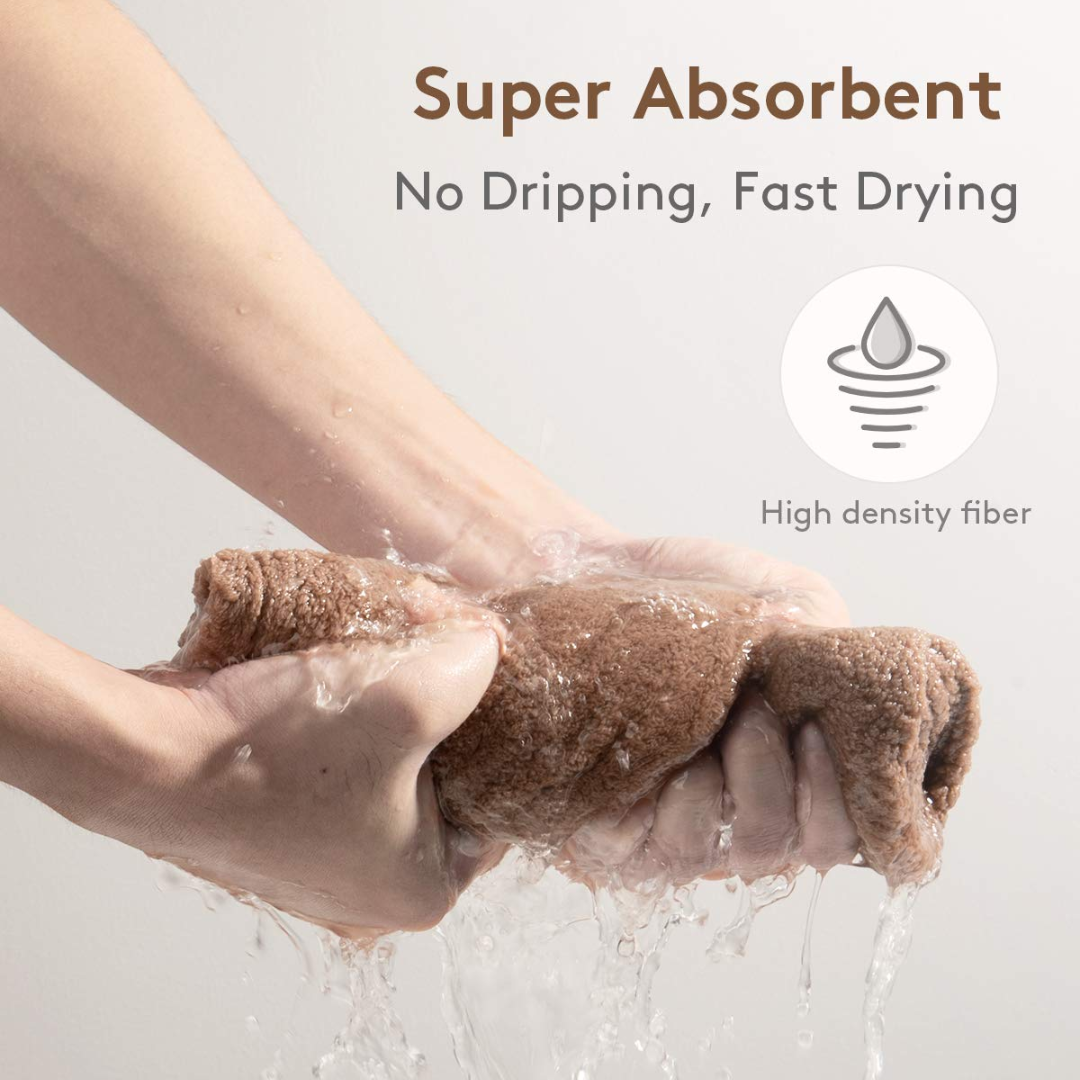 Microfiber Hair Towel Wrap – 3 Pack-Set 1-Nora Luxe