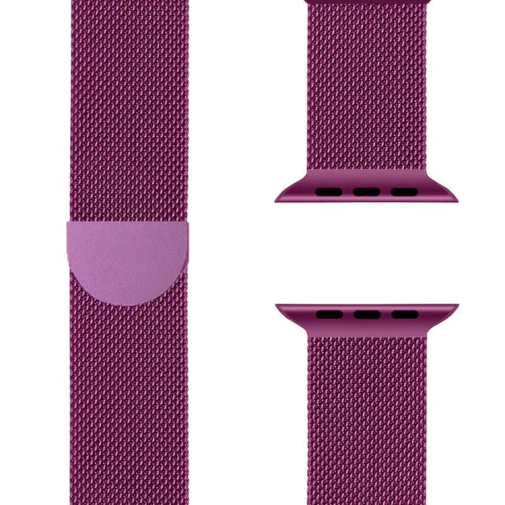 Milanese Apple Watch Band – SteelFlex-1.50" / 1.57" / 1.61"-Purple-Nora Luxe