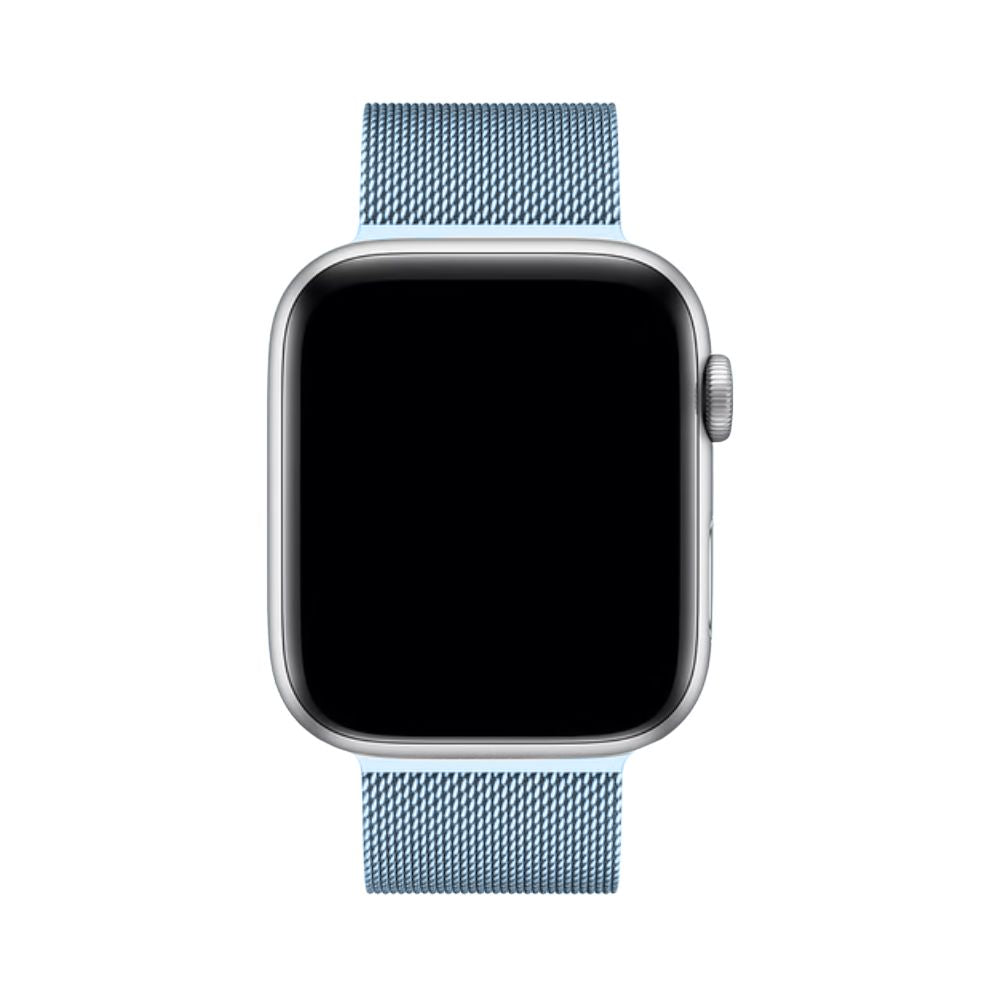 Milanese Apple Watch Band – SteelFlex-1.50" / 1.57" / 1.61"-Silver-Nora Luxe