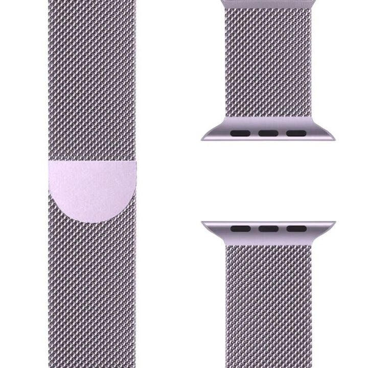 Milanese Apple Watch Band – SteelFlex-1.50" / 1.57" / 1.61"-Silver-Nora Luxe