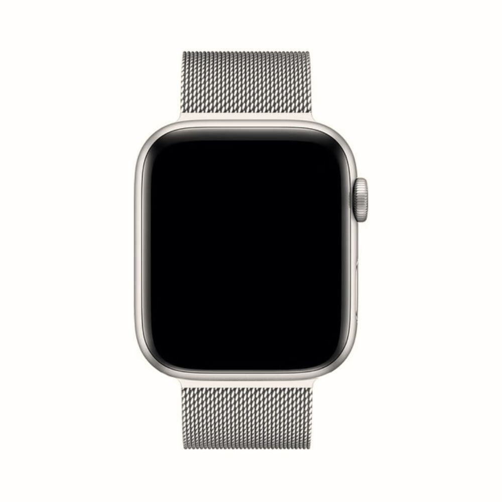 Milanese Apple Watch Band – SteelFlex-1.50" / 1.57" / 1.61"-Silver-Nora Luxe