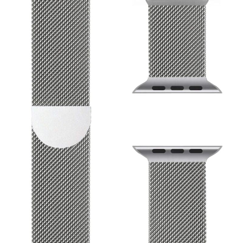 Milanese Apple Watch Band – SteelFlex-1.50" / 1.57" / 1.61"-Silver-Nora Luxe
