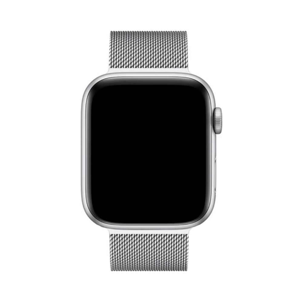 Milanese Apple Watch Band – SteelFlex-1.50" / 1.57" / 1.61"-Silver-Nora Luxe