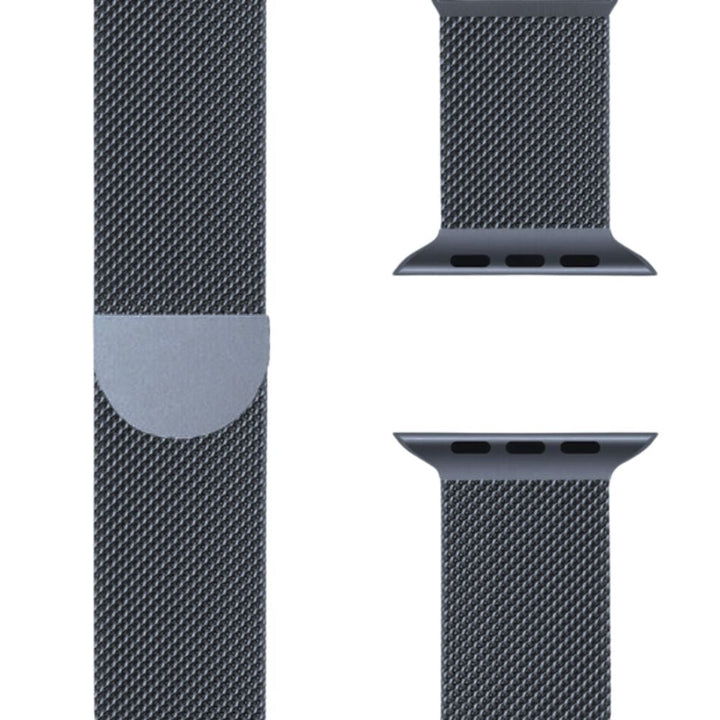 Milanese Apple Watch Band – SteelFlex-1.50" / 1.57" / 1.61"-Space Gray-Nora Luxe