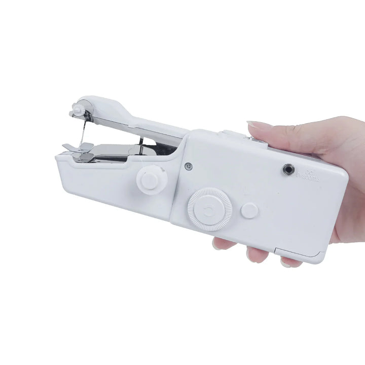 Mini Electric Sewing Machine - StitchMatic-White Device-Nora Luxe