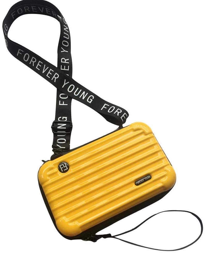 Compact Hard Shell Travel Handbag