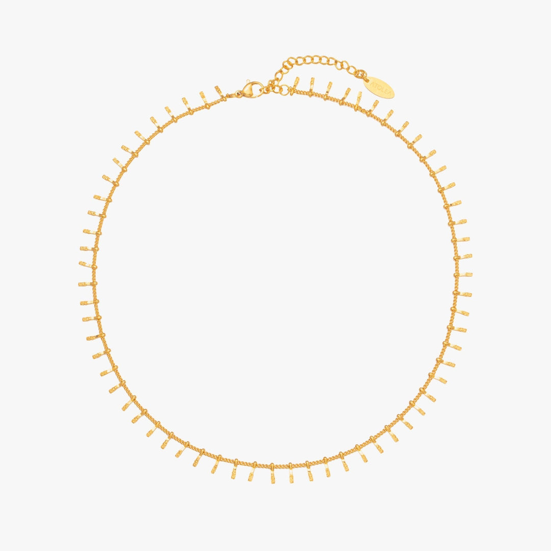 Minimalist Choker for Women - Antigua-Gold-Nora Luxe