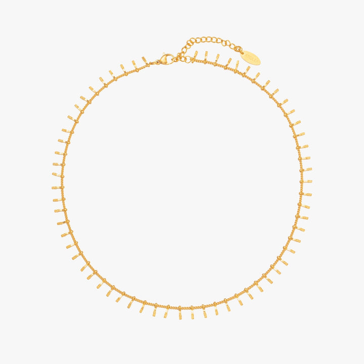 Minimalist Choker for Women - Antigua-Gold-Nora Luxe