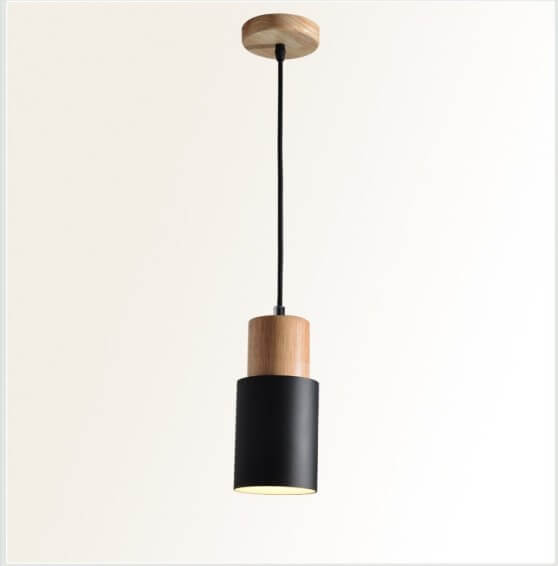 Minimalist LED Cylinder Pendant Lamp - NordicGlow-White-Nora Luxe