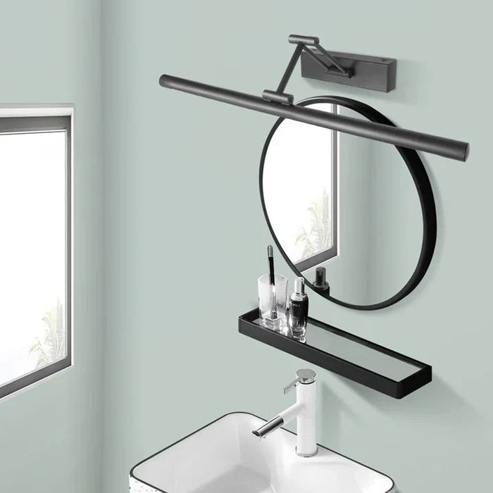 Minimalist LED Wall Lamp - ZenLite-Black-15.75 in-Cold Light-Nora Luxe