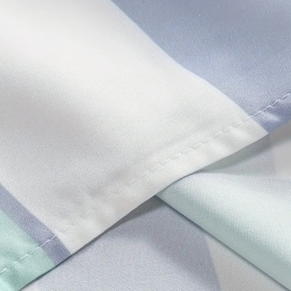 Minimalist Striped Shirt with Button Closure - Felix-S-Nora Luxe
