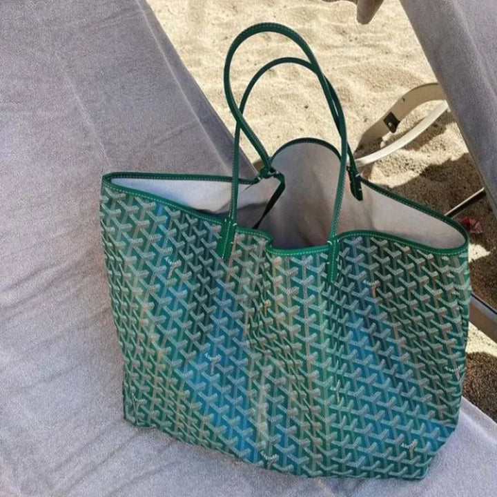 Modern and Stylish Shoulder Bag - Mila-Green-Nora Luxe