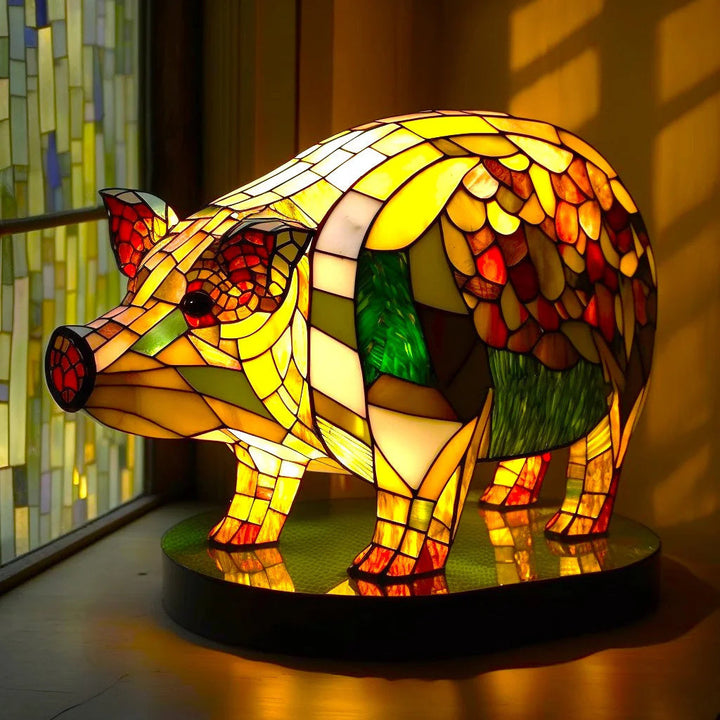 Modern Art Lamp - LumiAura-Wolf-5.91 inches-Nora Luxe