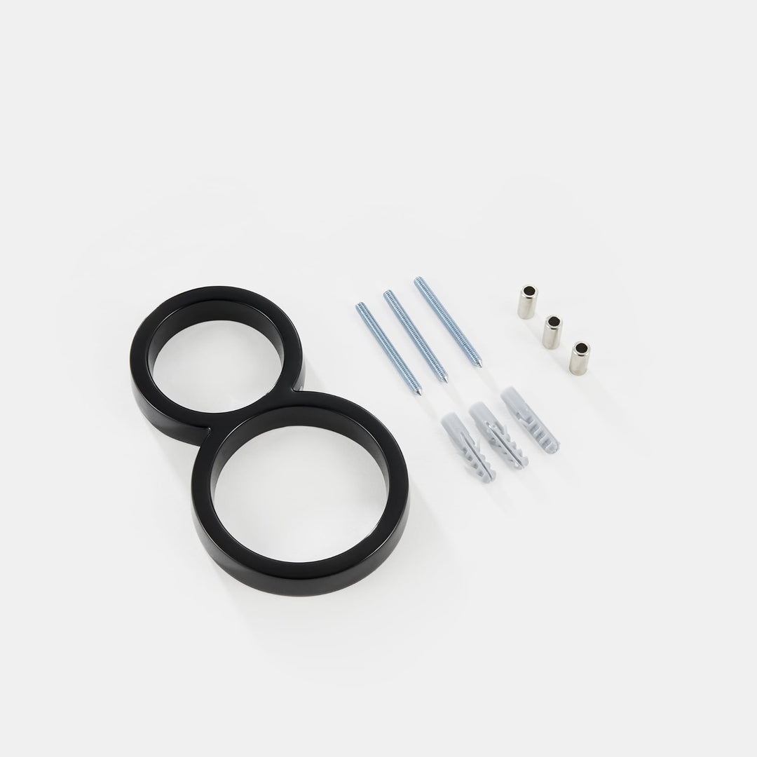 Modern Black House Numbers with Floating Design – Numbré-0-The Livary