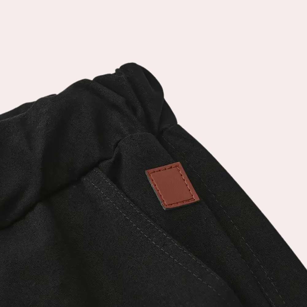 Modern Cargo Trousers for Men - Mason-Black-XS-Nora Luxe