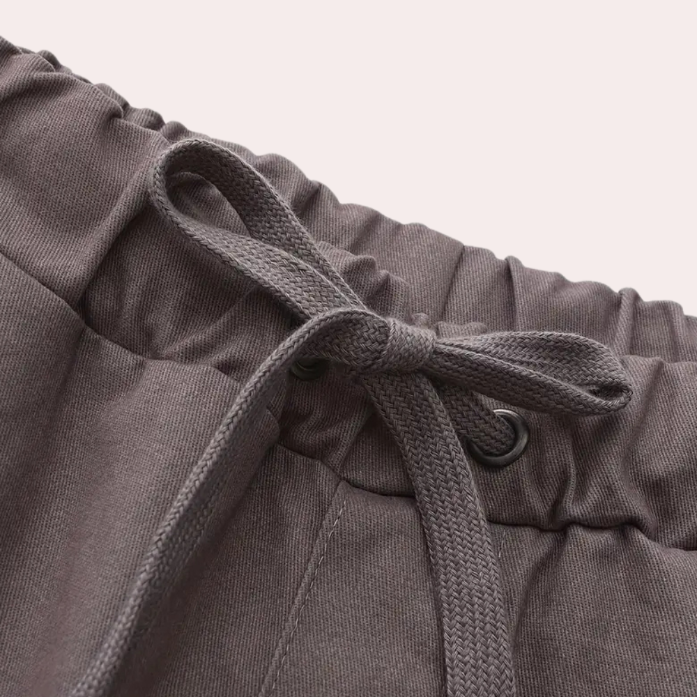 Modern Cargo Trousers for Men - Mason-Black-XS-Nora Luxe