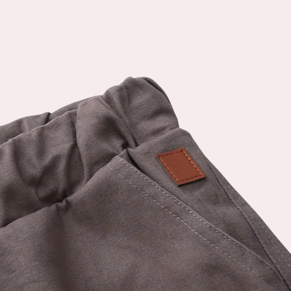 Modern Cargo Trousers for Men - Mason-Black-XS-Nora Luxe