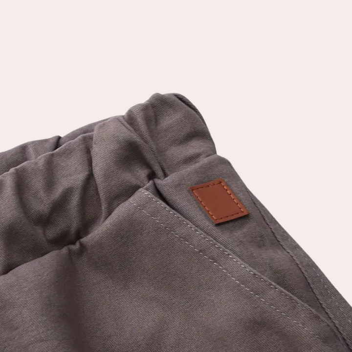 Modern Cargo Trousers for Men - Mason-Black-XS-Nora Luxe