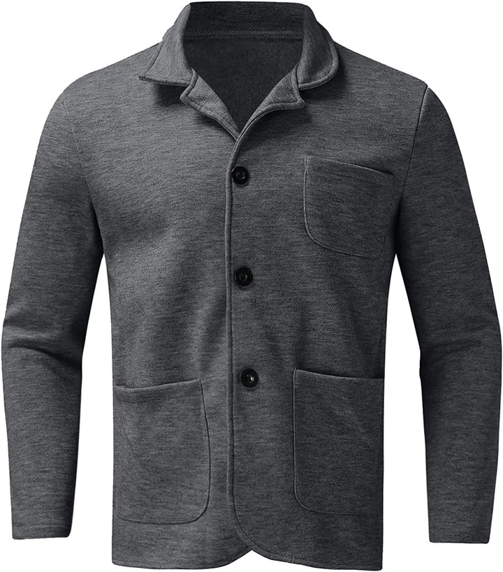Modern Casual Men's Blazer - Aiden-Gray-S-Nora Luxe
