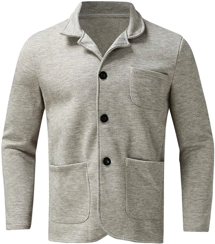 Modern Casual Men's Blazer - Aiden-Gray-S-Nora Luxe