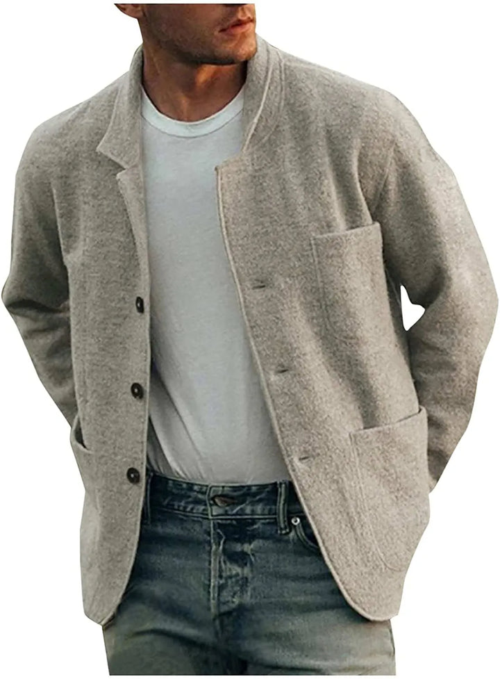 Modern Casual Men's Blazer - Aiden-Gray-S-Nora Luxe