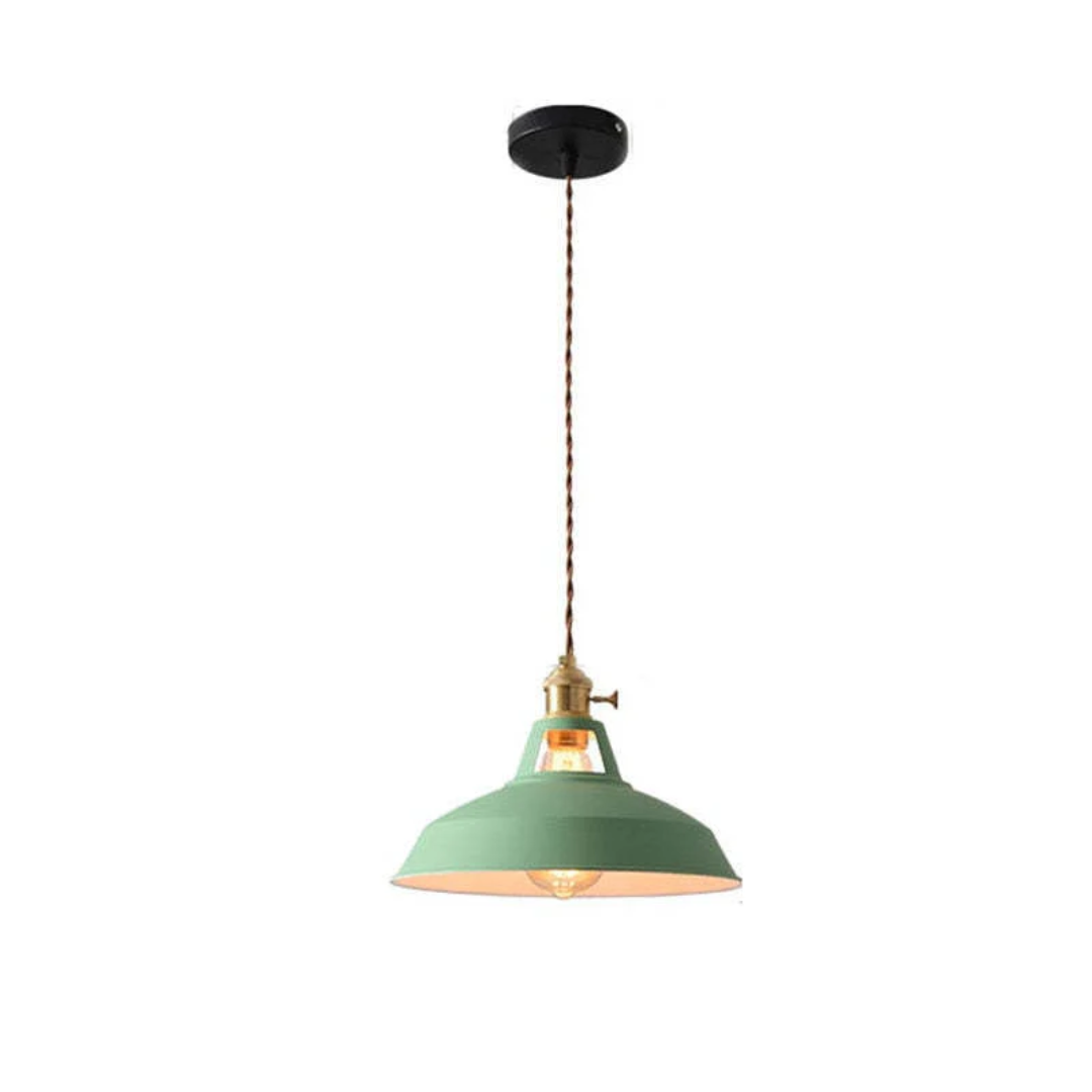 Modern Colorful LED Pendant Light - ChromaLuxe-Green-Warm White-Nora Luxe
