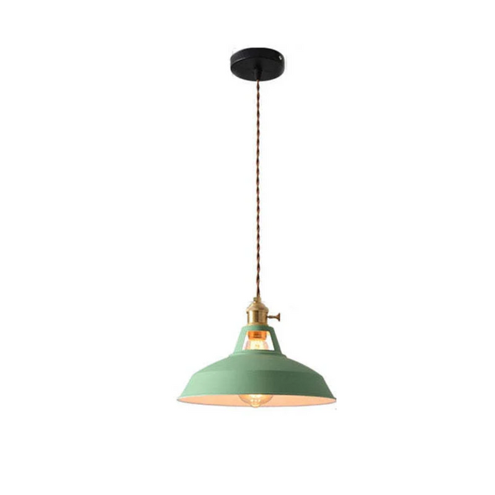 Modern Colorful LED Pendant Light - ChromaLuxe-Green-Warm White-Nora Luxe