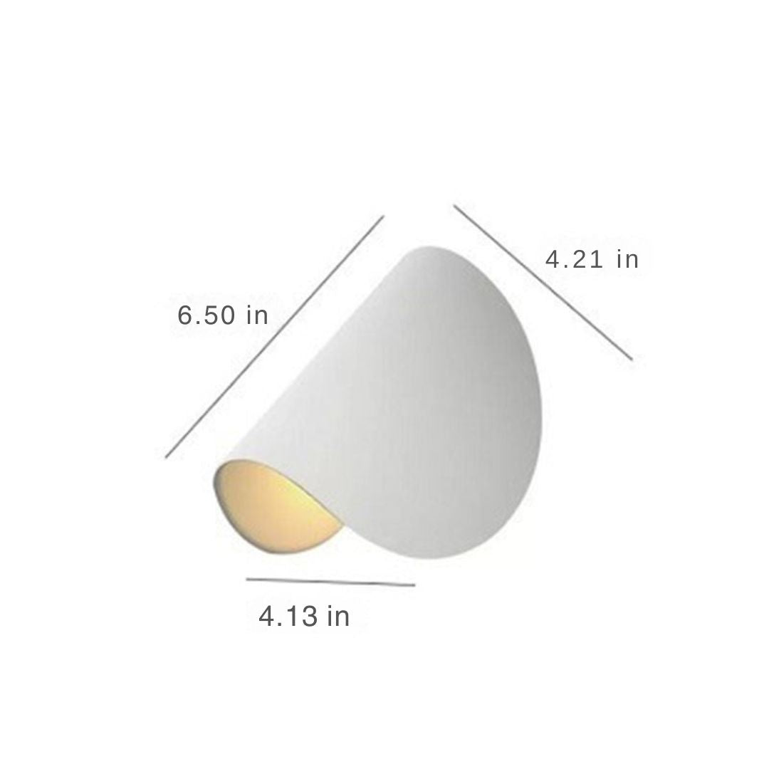 Modern Coloured Wall Lamp - ColorVibe-Red-Nora Luxe