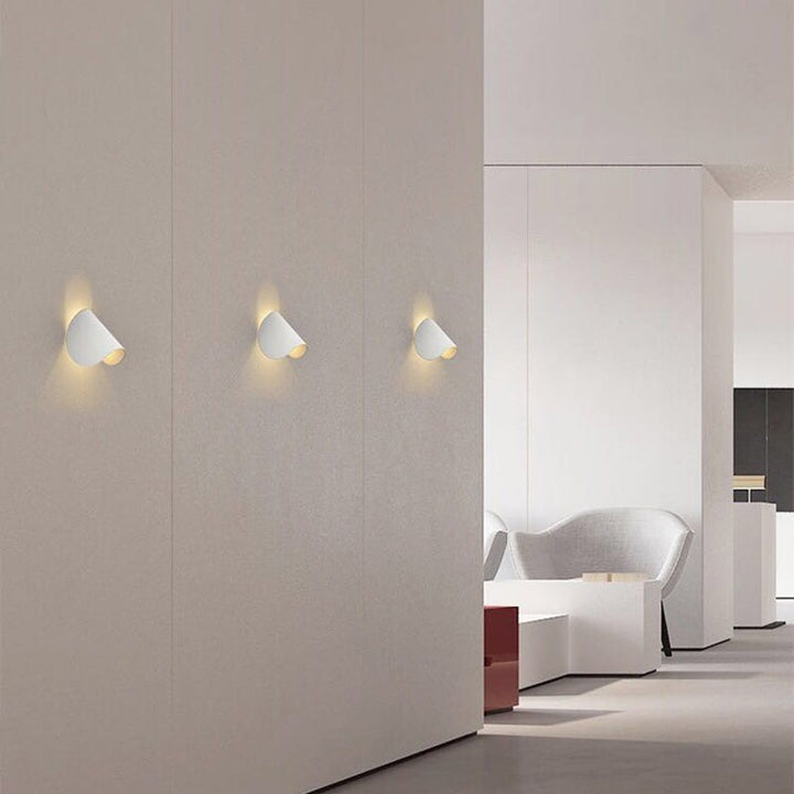 Modern Coloured Wall Lamp - ColorVibe-White-Nora Luxe