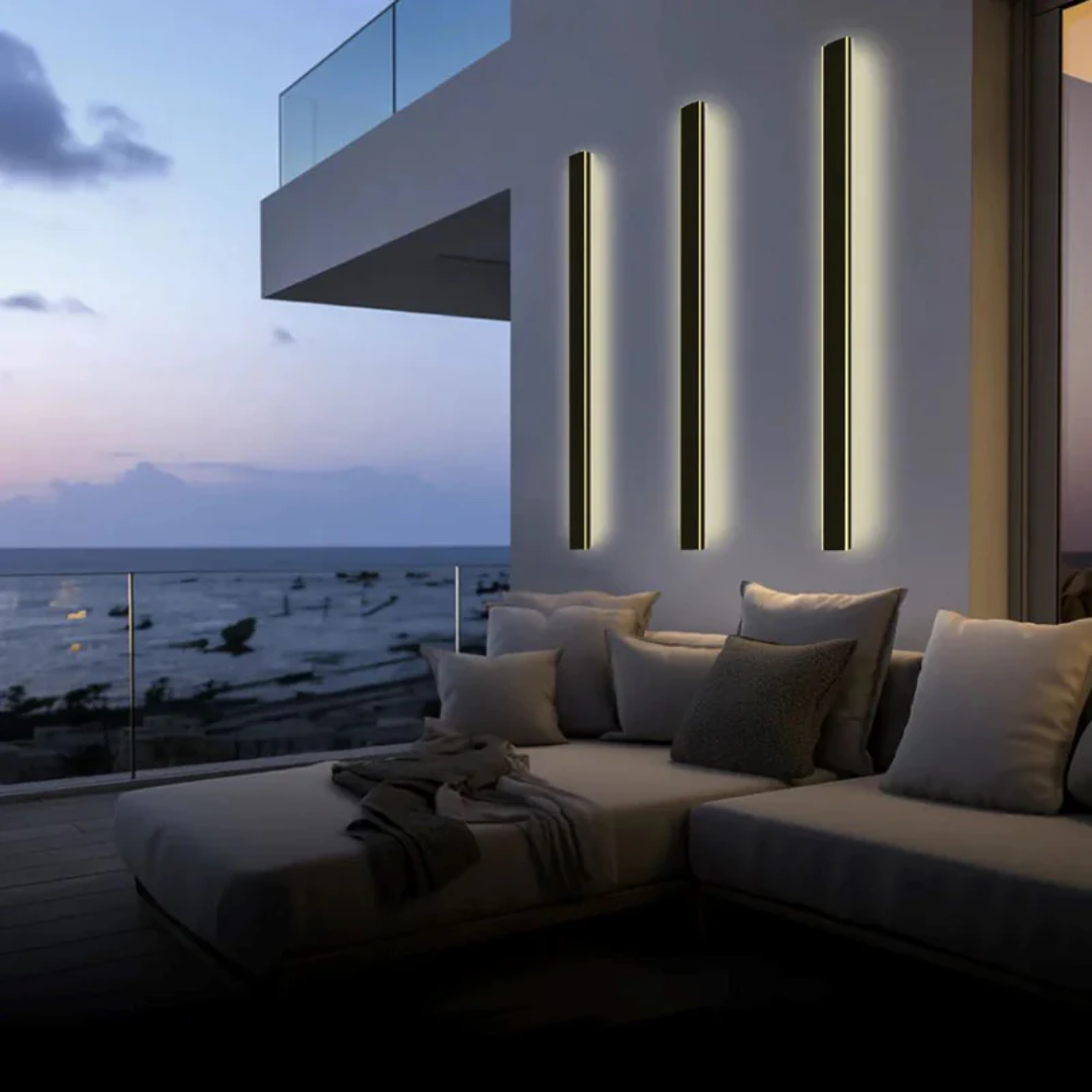 Modern Design LED Wall Lamp - LineaGlow-Dimmerable-11.81 in-Nora Luxe