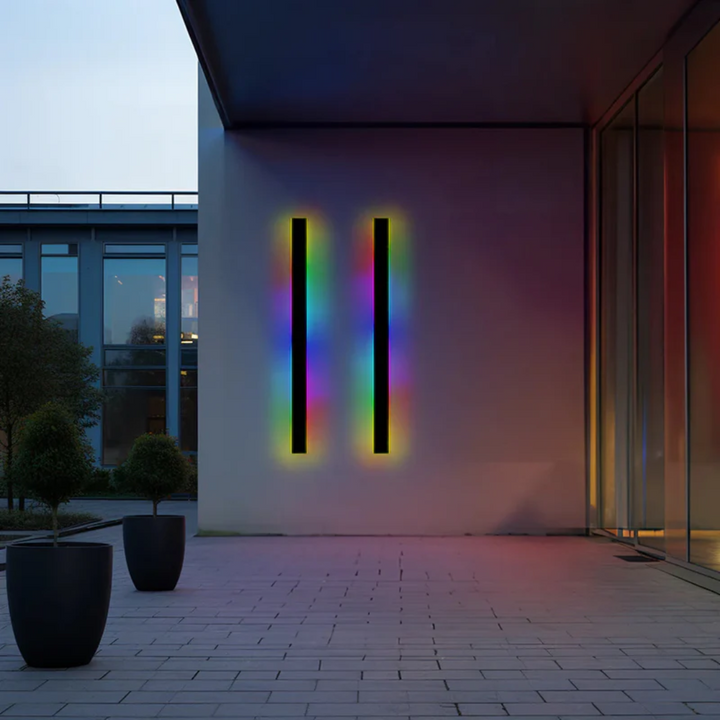 Modern Design LED Wall Lamp - LineaGlow-RGB-31.50 in-Nora Luxe