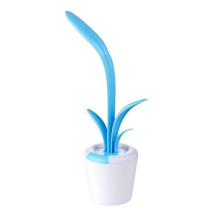 Modern Desk Lamp - LuminaFlex-Blue-Nora Luxe