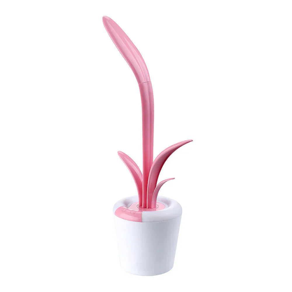Modern Desk Lamp - LuminaFlex-Pink-Nora Luxe