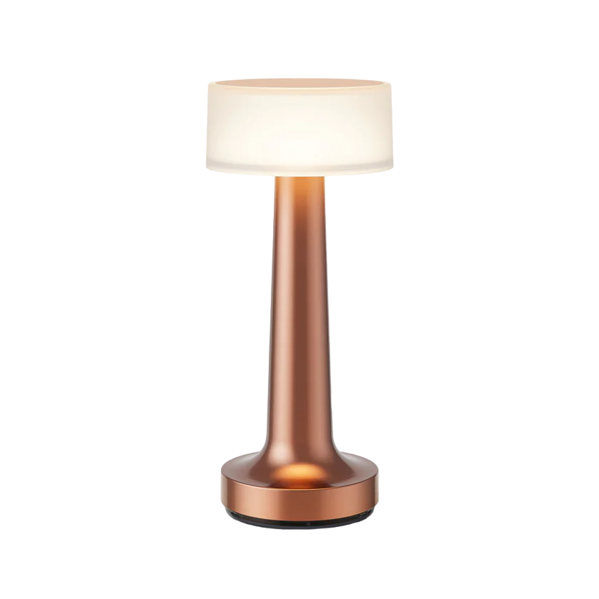 Modern Dimmerable Table Lamp - Victor-Bronze-Luminescent-Nora Luxe