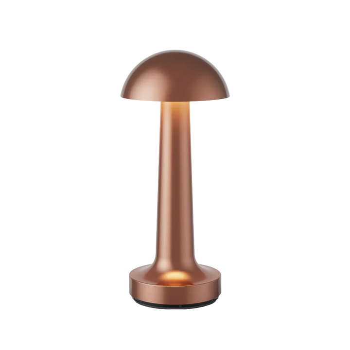 Modern Dimmerable Table Lamp - Victor-Bronze-Round-Nora Luxe