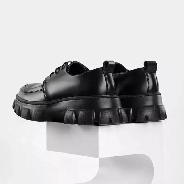 Modern Learning Shoes with Thick Sole - Ethan-Black-5.0-Nora Luxe