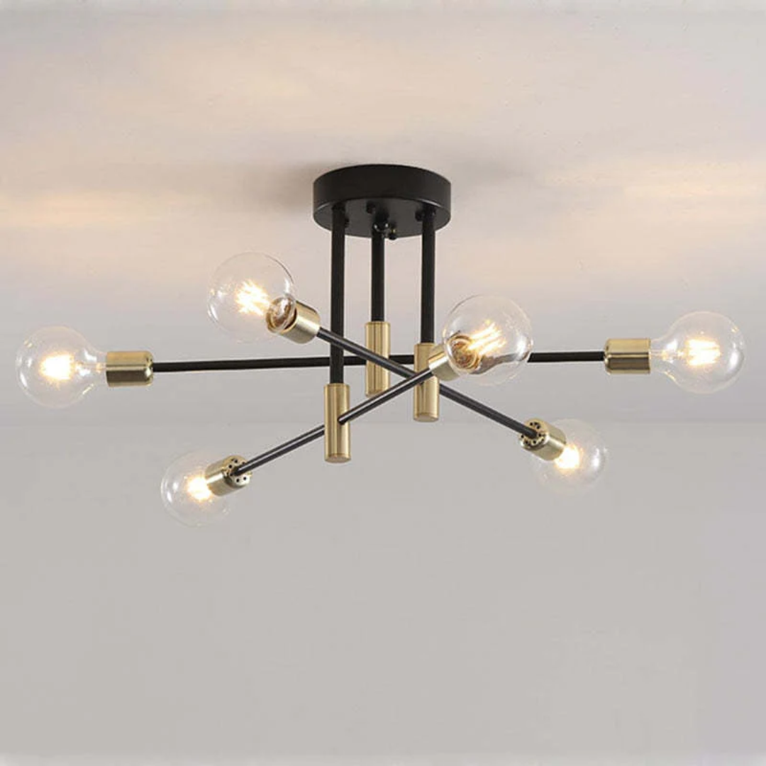 Modern LED Ceiling Light - Lumière Royale-Without Light Bulbs-4 lamps-Nora Luxe