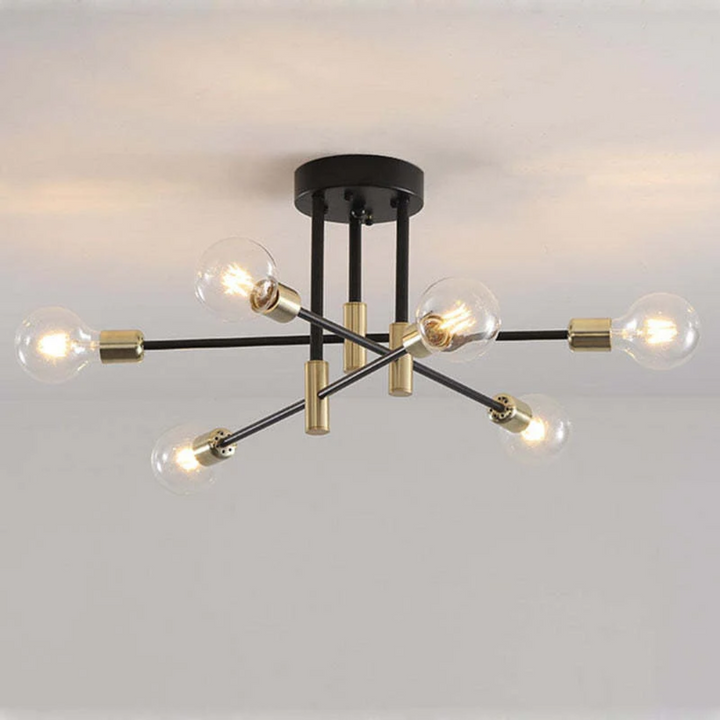 Modern LED Ceiling Light - Lumière Royale-Without Light Bulbs-4 lamps-Nora Luxe