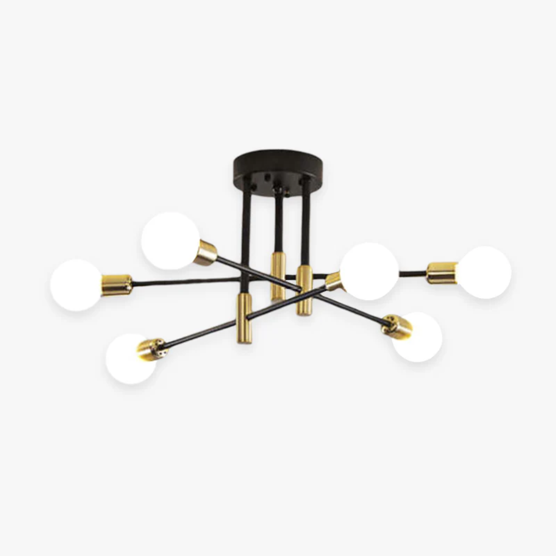 Modern LED Ceiling Light - Lumière Royale-Without Light Bulbs-4 lamps-Nora Luxe