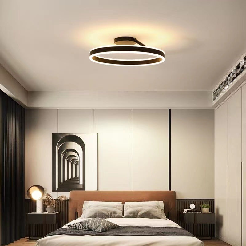 Modern LED Ceiling Light - Luminara-Black-3 Colours-A-Nora Luxe