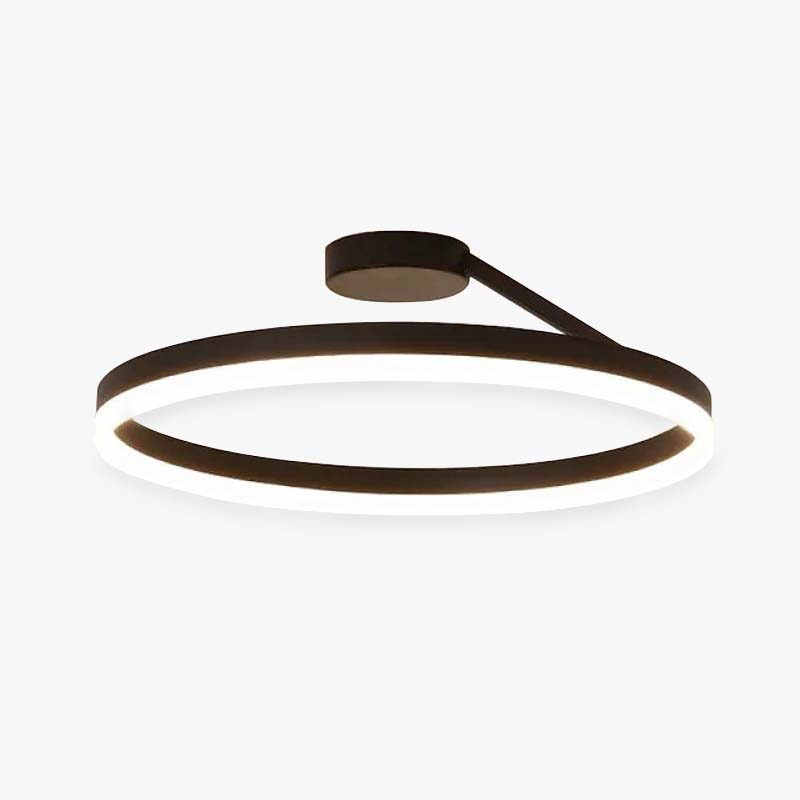 Modern LED Ceiling Light - Luminara-Black-3 Colours-A-Nora Luxe