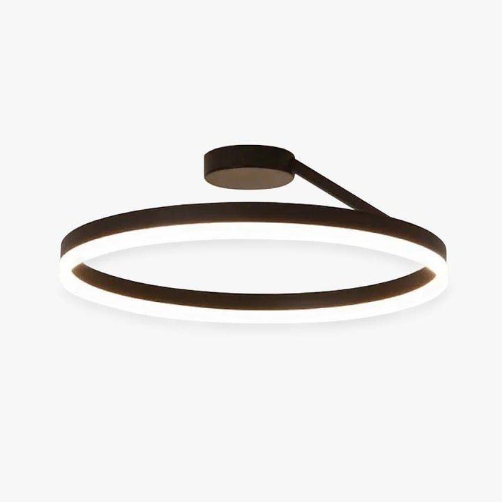 Modern LED Ceiling Light - Luminara-Black-3 Colours-A-Nora Luxe